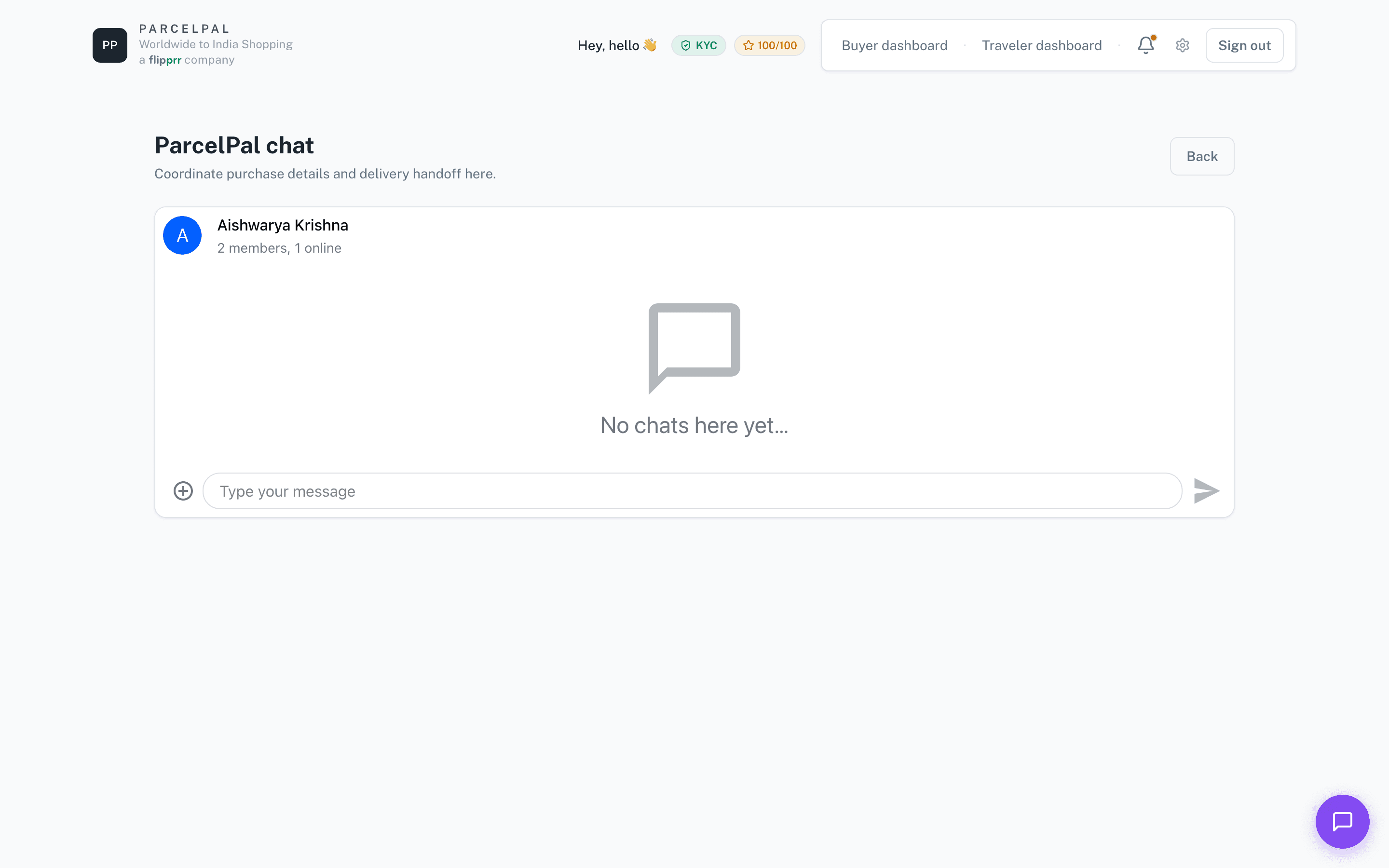 Chat with Your Traveler
